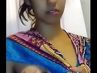Indian Chick - Jerking Her Boobs